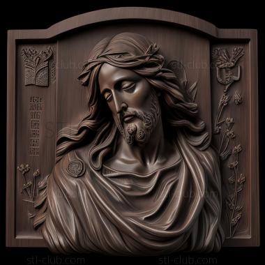 3D model st jesus (STL)